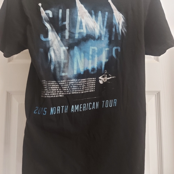 Shawn Mendez 2015 Concert T Shirt - Picture 5 of 7